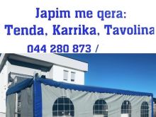 Tenda dimrore nxemje  tavolina  shatora me qera 044280873