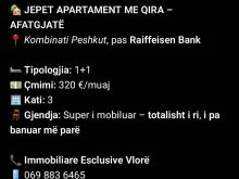 qera 1+1 e mobiluar kombinati peshkut