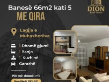 Jepet me qira banesa 66m2 L.Muhaxhereve