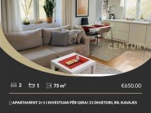 Apartament 2+1 i investuar për qira! 21 dhjetori