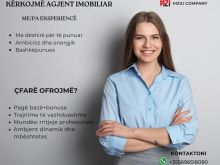 Po Kërkojmë Agjent Imobiliar!