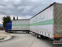 Kamion me rimorkio Man TGL 12.250 behet dhe autoshkolle