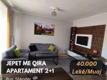 🔥 Jepet me Qira Apartament 2+1 në “Rus\", Shkodër! 🔥🏢