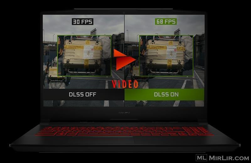 MSI KATANA GF66  i7G11/16/500SD/RTX3060 R&R COMPUTER