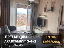 🔥 Jepet me Qira Apartament 2+1 në “Dergut\", Shkodër! 🔥