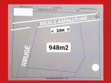 ➡️SHITET 948m2 trull📌Gjendet në lagjen Dardania 3 në Pejë