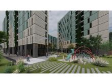 Shitet , Apartament 1+1 , Riverside Residence, Tiranë