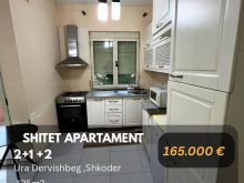 🔥 Shitet Apartament 2+1+2  \"Ura Dervishbeg \", Shkodër! 🔥