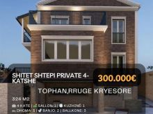 Shitet Shtepi Private 4-kateshe në Rrugë kryesore!