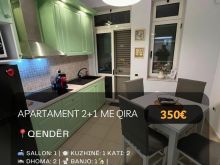 🔥 Jepet me Qira Apartament 2+1 në “Qendër\", Shkodër! 🔥  💶