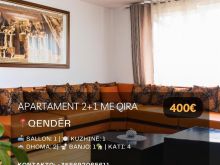 🔥 Jepet me Qira Apartament 2+1 në “Qendër\", Shkodër! 🔥  💶