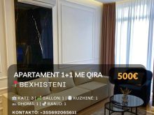 🔥 Jepet me Qira Apartament  1+1 Te \"Bexhisteni\", Shkodër!