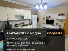 🔥 Jepet me Qira Apartament 2+1 pranë “Kinemasë\", Shkodër!