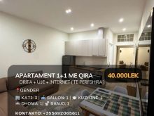 🔥 Jepet me Qira Apartament  1+1 afër  \"Qendër \", Shkodër!