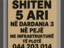 Shiten 5 ari në lagjen Dardania 3 në Pejë,