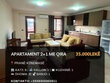 🔥 Jepet me Qira Apartament 2+1 pranë “Kinemasë”, Shkodër!