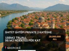 🔥 Shitet Shtëpi Private 2 Katëshe në \"Shirokë\", Shkodër! 🔥