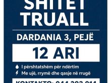 📢 SHITET TRUALL – DARDANIA 3, PEJË📏 Sipërfaqe: 12 ari