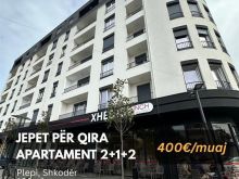 🚨 Jepet me Qira Apartament 2+1+2 te “Plepi”, Shkodër!