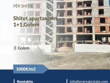 Shitet apartament 1+1,Golem