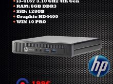 HP ProDesk 400 G1 MINI DESKTOP i3 8Gb 128GB SSD