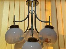 Set abazhuresh tavani, vintage, murano, te vitit 1970.
