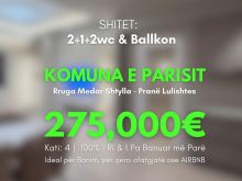 Shitet ✨️LUXURY Apartament ( 📍Komuna Parisit - - Lulishtja