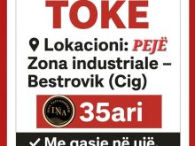 Shitet tokë📍 Lokacioni: Zona industriale–Bestrovik(Cig)