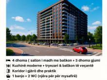 Premium Banesë- Qmimi 625.€/m² -GJILAN -4 Dhoma