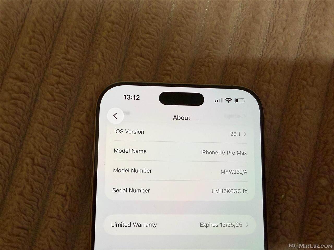 Iphone 16 pro max
