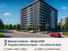 OFERTË - 625.€ metra regullim- Banesa né Shitje Qendér GJILANIT