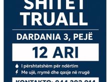 📢 SHITET TRUALL – DARDANIA 3, PEJË📏 Sipërfaqe: 12 ari🏗️