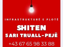 Shiten 5 ari truall në Pejë, me infrastrukturë të plotë.
