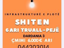 🔹 SHITET TRUALL 6 ARI NË PEJË – LAGJJA DARDANIA 3 🔹📍