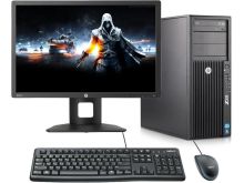 Kompjuter workstation HP z220 + Ekran 19 polsh