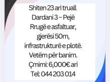 Shiten 23 ari truall në Dardani 3 – Pejë Rrugë e asfaltuar
