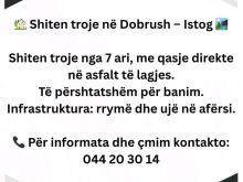 🏡 Shiten troje në Dobrush – Istog 🏞️Shiten troje nga 7 ari