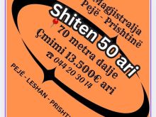 💥SHITET PARCELA 50 ARI - AFER RRUGES KRYESORE PEJË - PRI