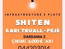 🔹 SHITET TRUALL 6 ARI NË PEJË – LAGJJA DARDANIA 3 🔹📍