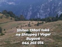 💥SHITET TOKA 138ARI,- FSHATI SHTUPEQ I VOGEL  / RUGOVË💥 ➡️