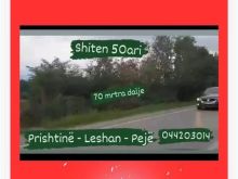 💥SHITET PARCELA 50 ARI - NË RRUGES KRYESORE PEJË- PRISHTINË
