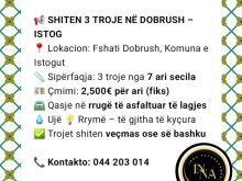 📢 SHITEN 3 TROJE NË DOBRUSH – ISTOG📍 Lokacion: Dobrush