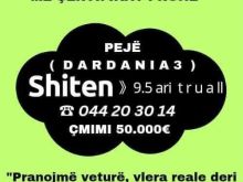 Shitet truall 9.5 ari në lagjen e kërkuar Dardania 3, Pejë