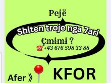 Shiten Dy Troje në Pejë📍 Lokacion Premium: Afer KFORIT