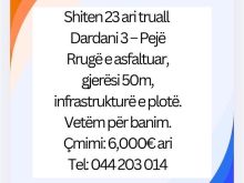 Shiten 23 ari truall në Dardani 3 – Pejë Rrugë e asfaltuar