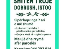 📢 SHITEN TROJE – DOBRUSH, ISTOG📏 Sipërfaqe: nga 7 ari