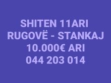 Shiten 11ari ne Stankaj te Rugovës