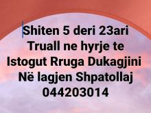 Shiten 23ari ne lagjen Shpatollaj ne hyrje te Istogut