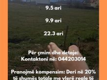 👉Shiten troje në Dardania 3, Pejë: 9.5 ari 9.9 ari 22.3ari