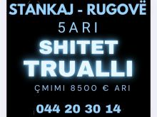 Shitet truall – Stankaj, Rugovë Sipërfaqe: 5 ari